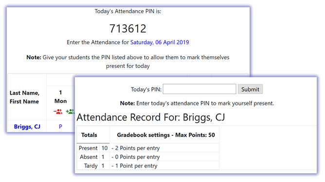 Image of the PIN based entry system.